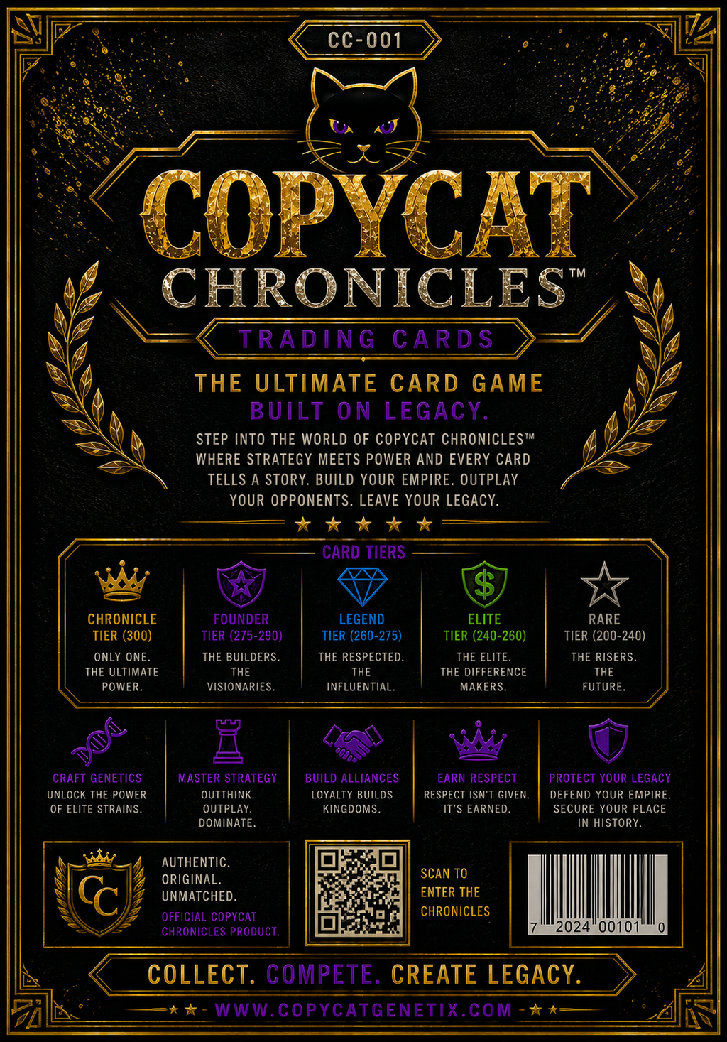 Copycat Chronicles™ Trading Card Game