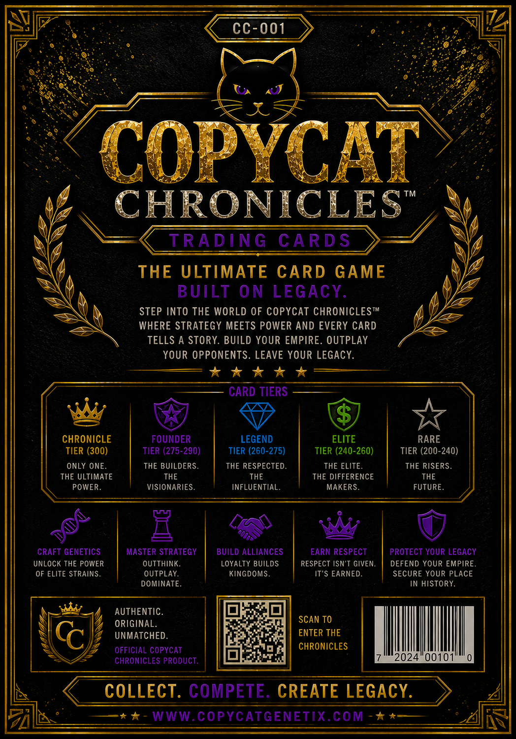 Copycat Chronicles™ Trading Card Game