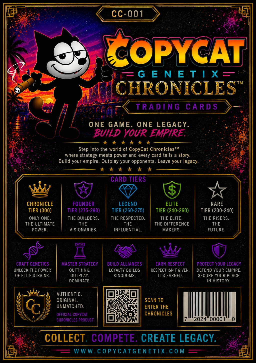 Copycat Chronicles™ Trading Card Game
